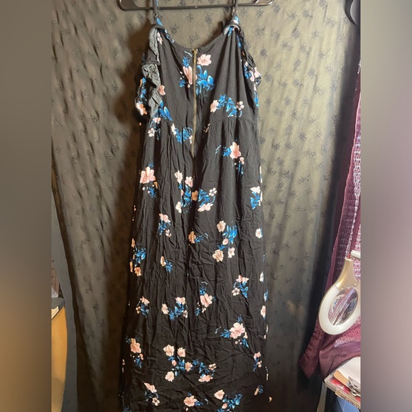 Jumper with jump coat to feet and off the shoulder sleeves v neck zip back xl - Picture 5 of 7